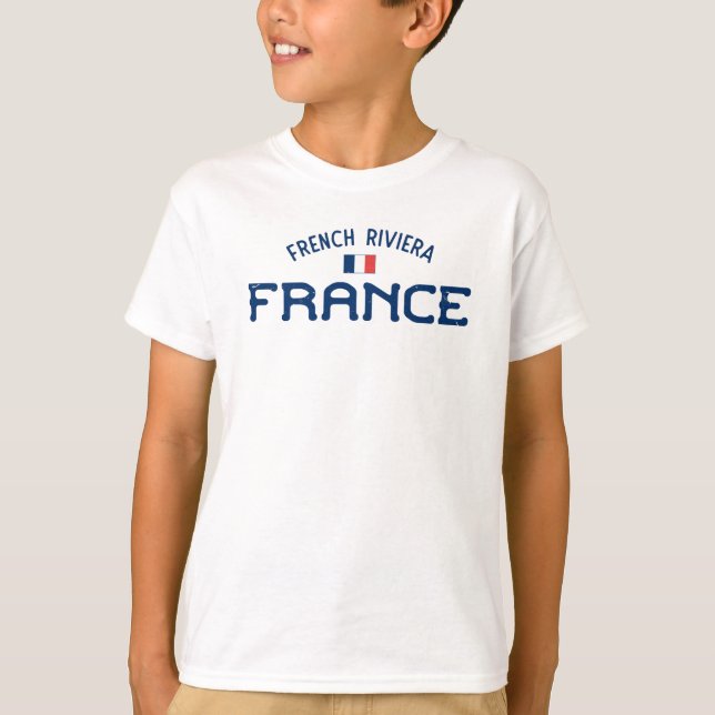 Frankreich - Boys' T-Shirt (Vorderseite)