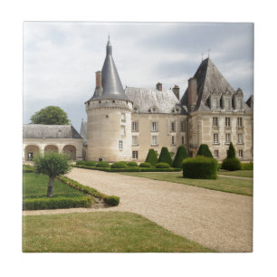 Frankreich Burg Sehenswürdigkeit Burg Fliese