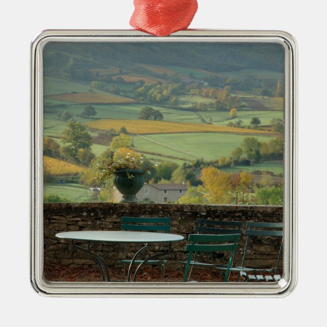 Frankreich, Burgund, Region Maconnais, Chateau de Silbernes Ornament (Vorne)