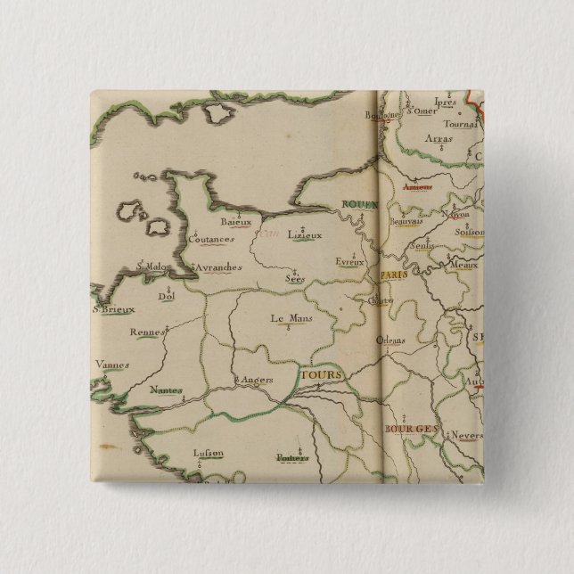 Frankreich Button (Vorderseite)