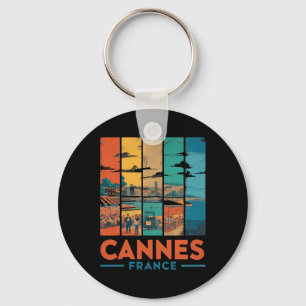 Frankreich Cannes Französische Riviera Strände Vin Schlüsselanhänger