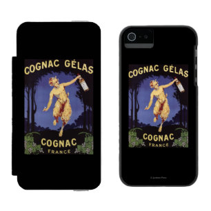 Frankreich Cognac Glas WerbeplakatFrankreich Incipio Watson™ iPhone 5 Geldbörsen Hülle