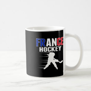Frankreich Eishockeyfans Trikot Unterstützen Franz Kaffeetasse