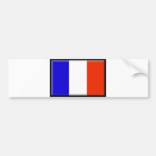 Frankreich-Flagge Autoaufkleber