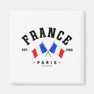 Frankreich Flagge Französisches Geschenk Frankreic Magnet