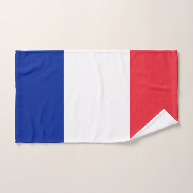 Frankreich Flagge Handtuch (Handtuch)
