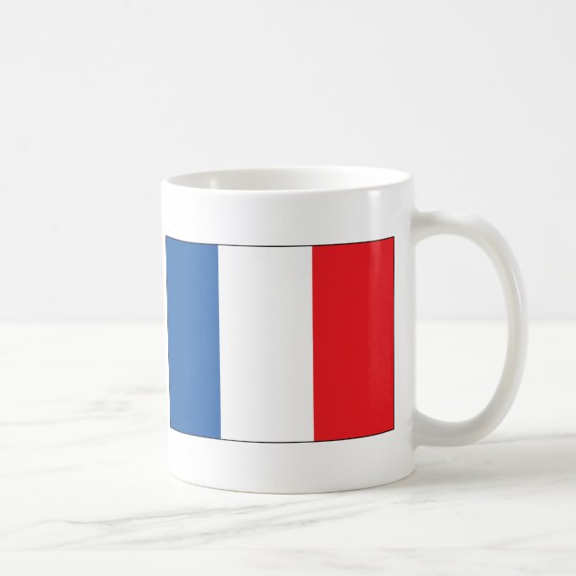 Frankreich-Flagge Kaffeetasse (Rechts)