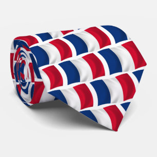 Frankreich-Flagge-Krawatte Krawatte