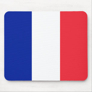 Frankreich-Flagge Mousepad