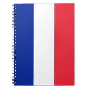 Frankreich-Flagge Notizblock