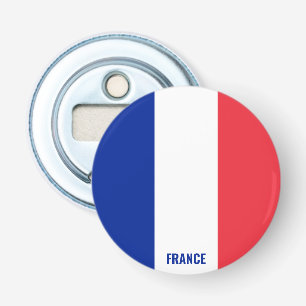 Frankreich-Flagge Patriotischer Flaschenöffner