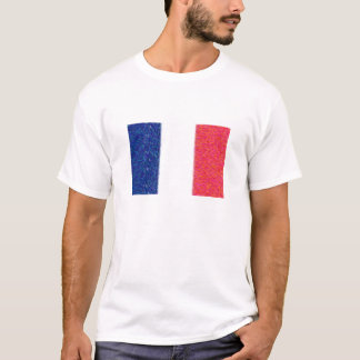 Frankreich-Flagge T-Shirt