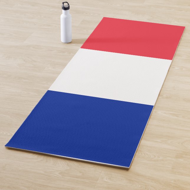 Frankreich-Flagge Yogamatte (Beispiel)