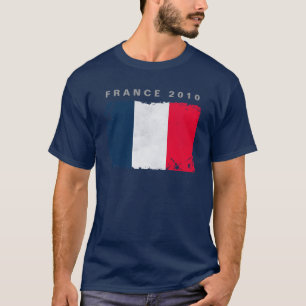 Frankreich-Flaggen-Shirt T-Shirt