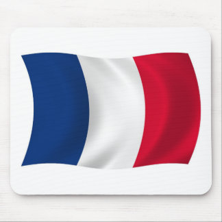 Frankreich Flaggenmousepad Mousepad