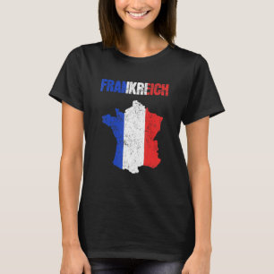 Frankreich Flaggenstaat Französischer Keepake T-Shirt