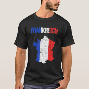 Frankreich Flaggenstaat Französischer Keepake T-Shirt