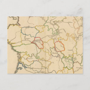 Frankreich Flüsse Postkarte