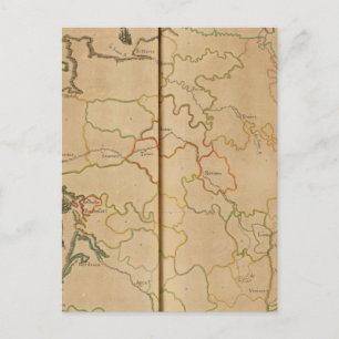 Frankreich Flüsse Postkarte
