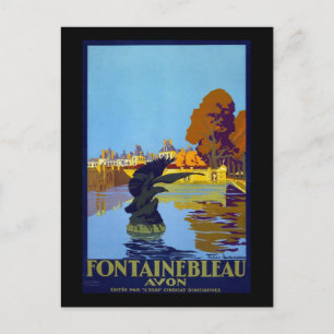 Frankreich Fontainebleau Avon Postkarte