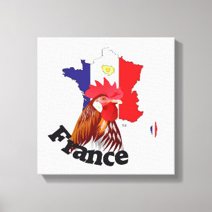 Frankreich, France, Francia Leinwand
