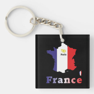 Frankreich France Francia Schlüsselanhänger