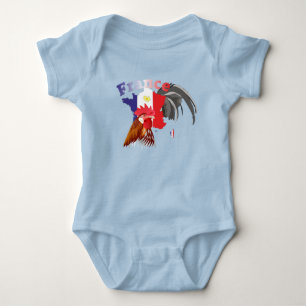 Frankreich  France  Francia T-Shirt Baby Strampler