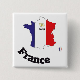 Frankreich Francia Button