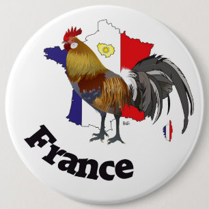 Frankreich Francia Button