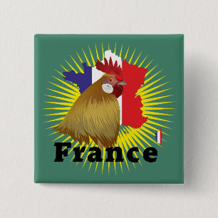 Frankreich Francia Button