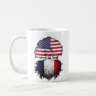 Frankreich Frankreich Amerika USA Vereinigte Staat Kaffeetasse