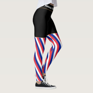 Frankreich / Französischer Flag, Modemanbieter f Leggings