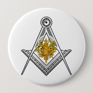 Frankreich Freimaurerzeichen Button