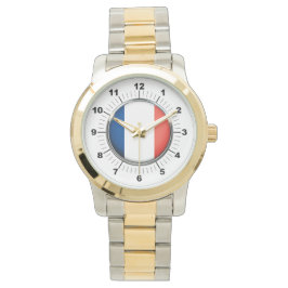 Frankreich für Frauen - Zwei-Tone-Armband Watch Armbanduhr