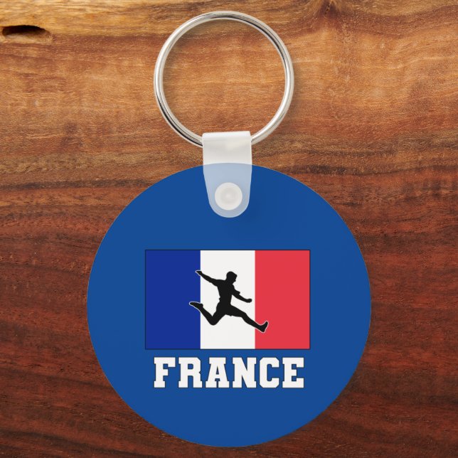 Frankreich Fußball-Nationalmannschaft Schlüsselanhänger (Vorderseite)