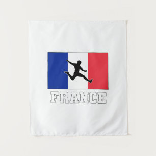 Frankreich Fußball Nationalmannschaft Wandteppich