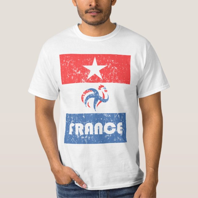 Frankreich-Fußball-Weltmeisterschaft 2014 T-Shirt (Vorderseite)