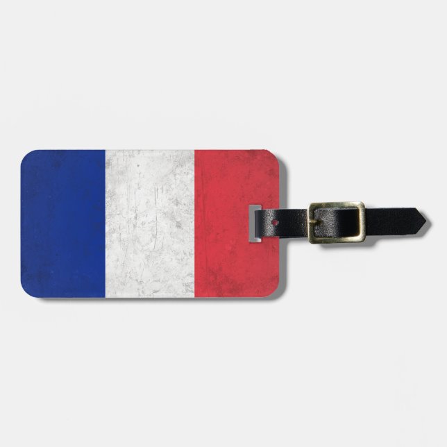 Frankreich Gepäckanhänger (Vorderseite horizontal)