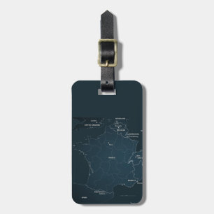 Frankreich Gepäckanhänger mit Ledergurt