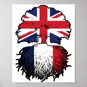 Frankreich Großbritannien Großbritannien Großbrita Poster