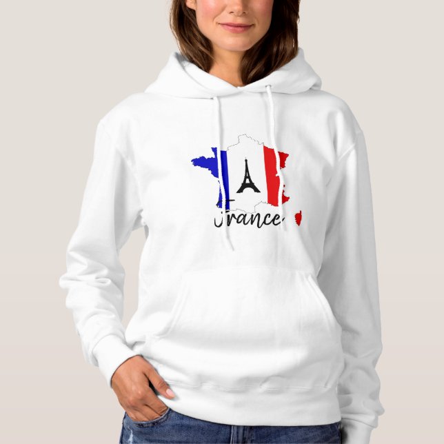 Frankreich Hoodie (Vorderseite)
