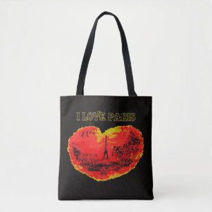Frankreich ich liebe Paris Tragetasche Tasche