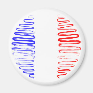 Frankreich im Weißen Magnet