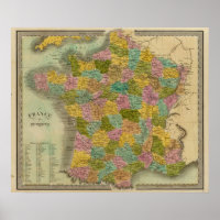 Frankreich in den Departements