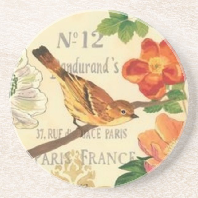 FRANKREICH IN FRANKREICH Vintager Untersetzer (Vorne)