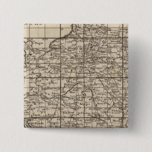 Frankreich-Index Button (Vorderseite)