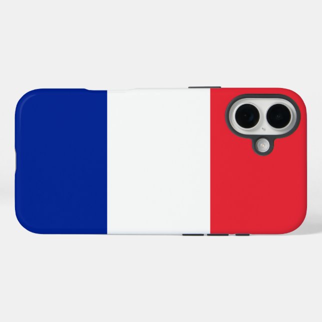 Frankreich iPhone 16 Plus Hülle (Rückseite (Horizontal))