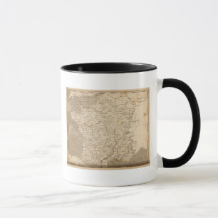 Frankreich Karte von Arrowsmith Tasse