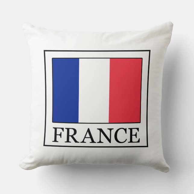 Frankreich Kissen (Vorderseite)