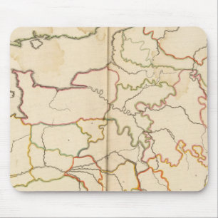 Frankreich Kontur Reivers Mousepad